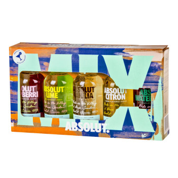 Absolut five 38,8% 5 x 0,05 l