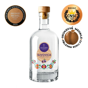 Skanzen Pflaume 0,5l 47% - 1