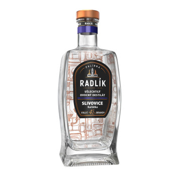 Radlík Zwegpflaume 0,5l 45% - 2