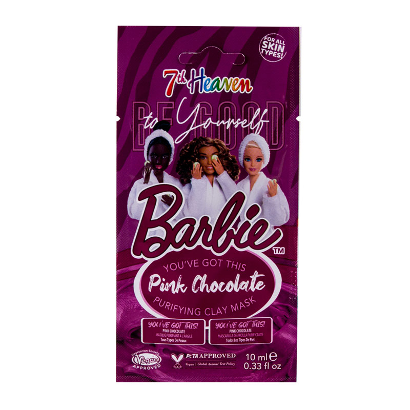 7 th Heaven Barbie Pink Chocolate purifying clay mask