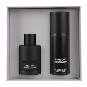 Tom Ford Ombre Leather Set : EdP 100ml +All Over Body Spray 150ml - 1