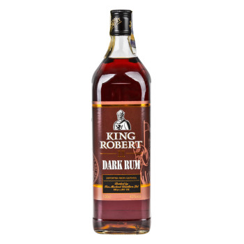King Robert II Dark Rum Finest 1l 43%