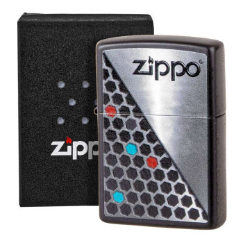 Zippo 218 Hexagon Design