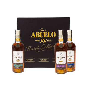 Abuelo Finish Collection 15y 3 × 0,2 l 40% Geschenkbox