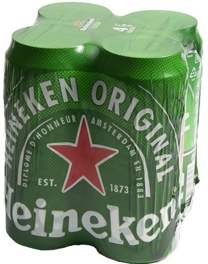 Heineken 5% 4x0,5l Dose