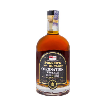Pusser's Coronation Reserve British Navy Rum 0,7l 54,5% L.E.