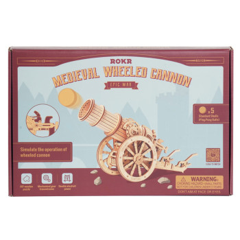 ROKR Medieval wheeled cannon - 2