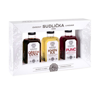 Sudlička-Liköre traditionell  29,5% 3 x 0,2 l