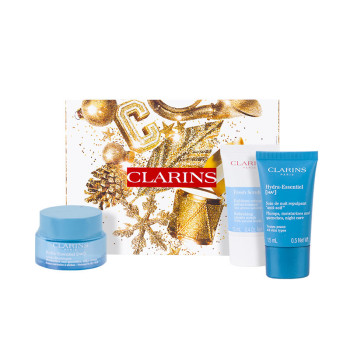 Clarins Skincare Set (Hydra Essentiel Day Cream 50 ml + Hydra Essentiel Night Cream 15 ml)