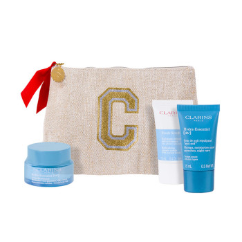 Clarins Skincare Set (Hydra Essentiel Day Cream 50 ml + Hydra Essentiel Night Cream 15 ml) - 2