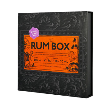 The Rum Box Purple Edition 10 x 50 ml 42,3%