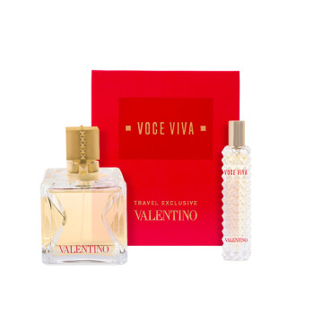 Valentino Voce Viva set: EdP 100ml +Travel Spray 15ml - 1