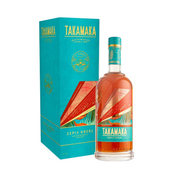 Takamaka Rum Zepis Kreol 0,7l 43% Geschenkbox - 1