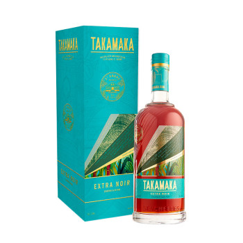 Takamaka Rum Extra Noir 0,7l 43% Geschenkbox - 1