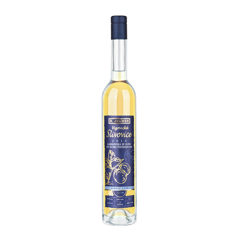 R.Jelínek Vizovice-Sliwowitz GABROVSKÁ 2014 0,5 l 48,5%