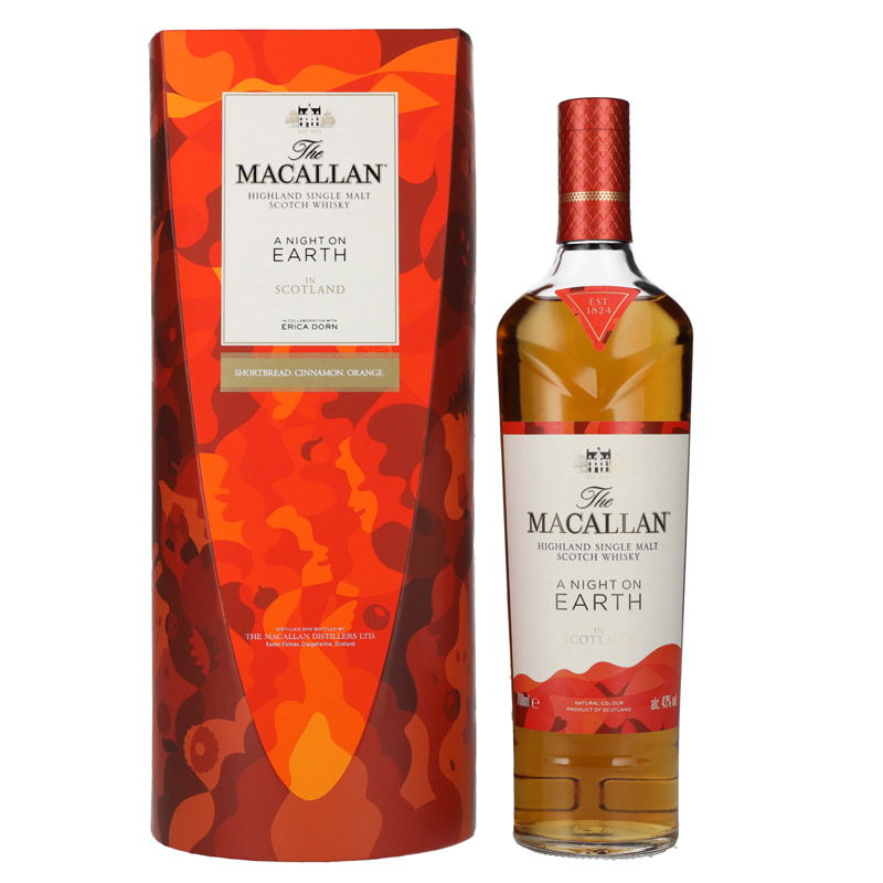 The Macallan A NIGHT ON EARTH IN SCOTLAND Highland Single Malt Geschenkbox 43% 0,7 l