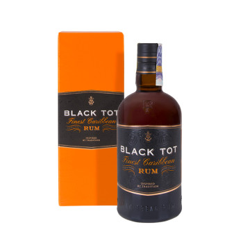 Black Tot Finest Caribbean Rum 0,7 l 46,2% Geschenkverpackung