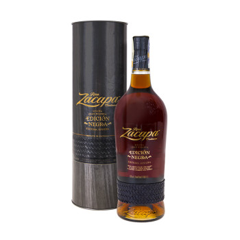 Ron Zacapa Centenario EDICIÓN NEGRA Sistema Solera Gran Reserva 1 l 43%  GB - 1