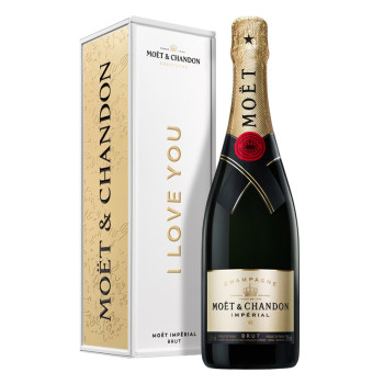 Moët & Chandon Impérial Brut I LOVE YOU 0,75 l 12% Tin Box