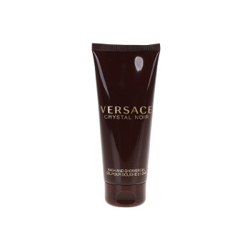 Versace Crystal Noir Set: EdP 90 ml +BL 100 ml + Bath and Shower Gel 100 ml + EdP 5 ml - 5