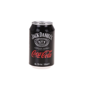 Jack Daniel's & Coca-Cola 0,33l 5% Dose
