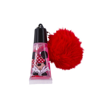 Kids World Minnie Set Minnie Zip Case EdT 100 ml + Lip Gloss with Pompom Charm - 3