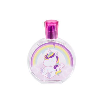 Kids World Eau my Unicorn Set EdT 100ml + Lip Gloss with Pompom Charm 7ml + Zip Case - 3