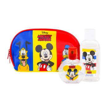 Kids World Mickey and friends Set Shower Gel 100 ml + EdT 50 ml + Pouch