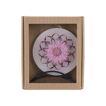 BELLECANDLES Mandala Magenta
