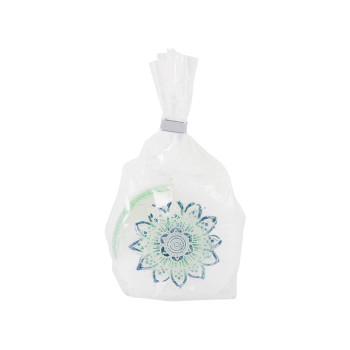 BELLECANDLES Mandala grün