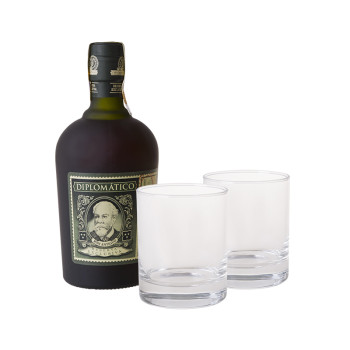 Diplomatico Reserva Exclusiva 12Y 0,7l 40% +2 Glasses - 2