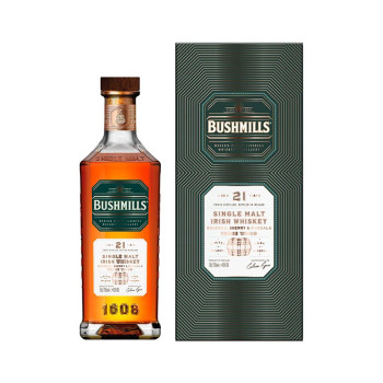 Bushmills 21Y Single Malt Irish Whiskey 46% 0,7 l