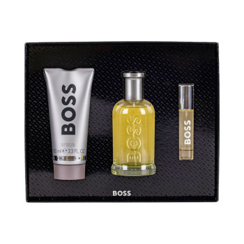 Hugo Boss Bottled Set : EdT 100ml +SG 100ml + EdT 10ml - 2