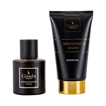 Gisada Prestige Set : Ambassador Intense EdP 50ml +Ambassador Intense SG100ml - 4