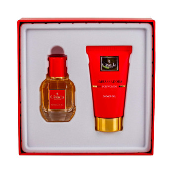 Gisada Prestige Set : Ambassadora EdP 50ml +Ambassadora SG 100ml - 2