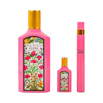 Gucci Flora Gorgeous Gardenia Set: EdP 100 ml + EdP 10 ml + EdP 5 ml - 4