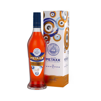 Metaxa *******  Mati Le Greek Brandy 1l 40% GP