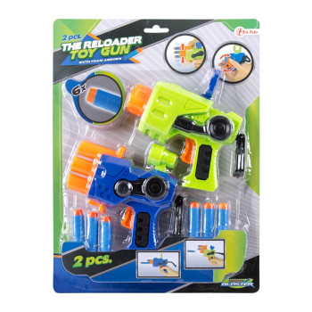 Sada 2 pistolí včetně měkkých šipek