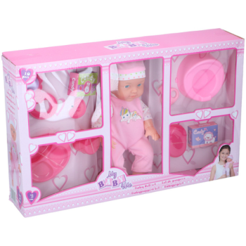 Babypuppen Set (31cm) 10tlg - 1