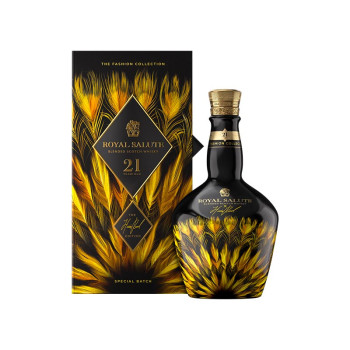 Royal Salute Fashion Harris Reed Gold 21Y 0,7l 40% - 1