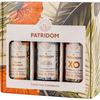 Ron Patridom Mini Gift Box 3 x 0,2l 40,7% - 1