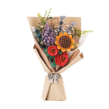 Rowood Wooden Flower Bouquet