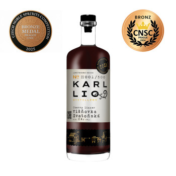 Karl LIQ Weichselbrand Svatoňská 24% 0,5 l