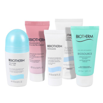 Biotherm Aquasource Routine Pouch Set - 2