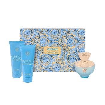 Versace Dylan Turquoise Set: EdT 100 ml + Body Lotion 100 ml - 1