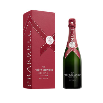 Moët & Chandon Brut Imperial Pharrell Williams red 12,5% 0,75 l Geschenkbox - 1