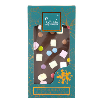 Ritonka PREMIUM Milchschokolade Schokokugeln, Marshmallow 95g
