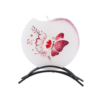 BELLECANDLES WO Schmetterling rot - 2