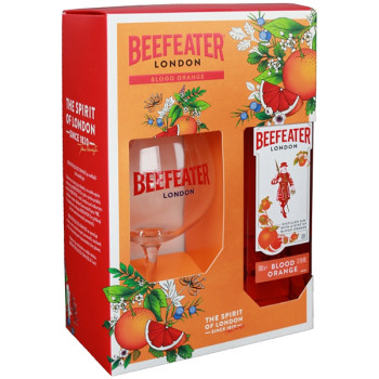 Beefeater Blood Orange 37,5% 0,7 l  + Glas