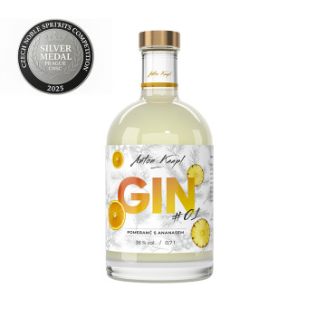 Anton Kaapl GIN #1 Orange mit Ananas 38% 0,7 l